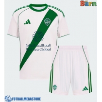 Fotballdrakt Barn Al-Ahli Bortedraktsett 2025-26 Kortermet (+ Korte bukser)